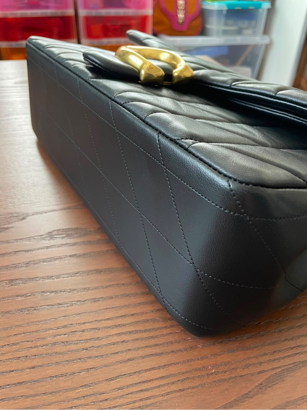 Coach Tabby 33 EUC - Black Nappa Leather - Brass Hardware - Picture 9 of 16